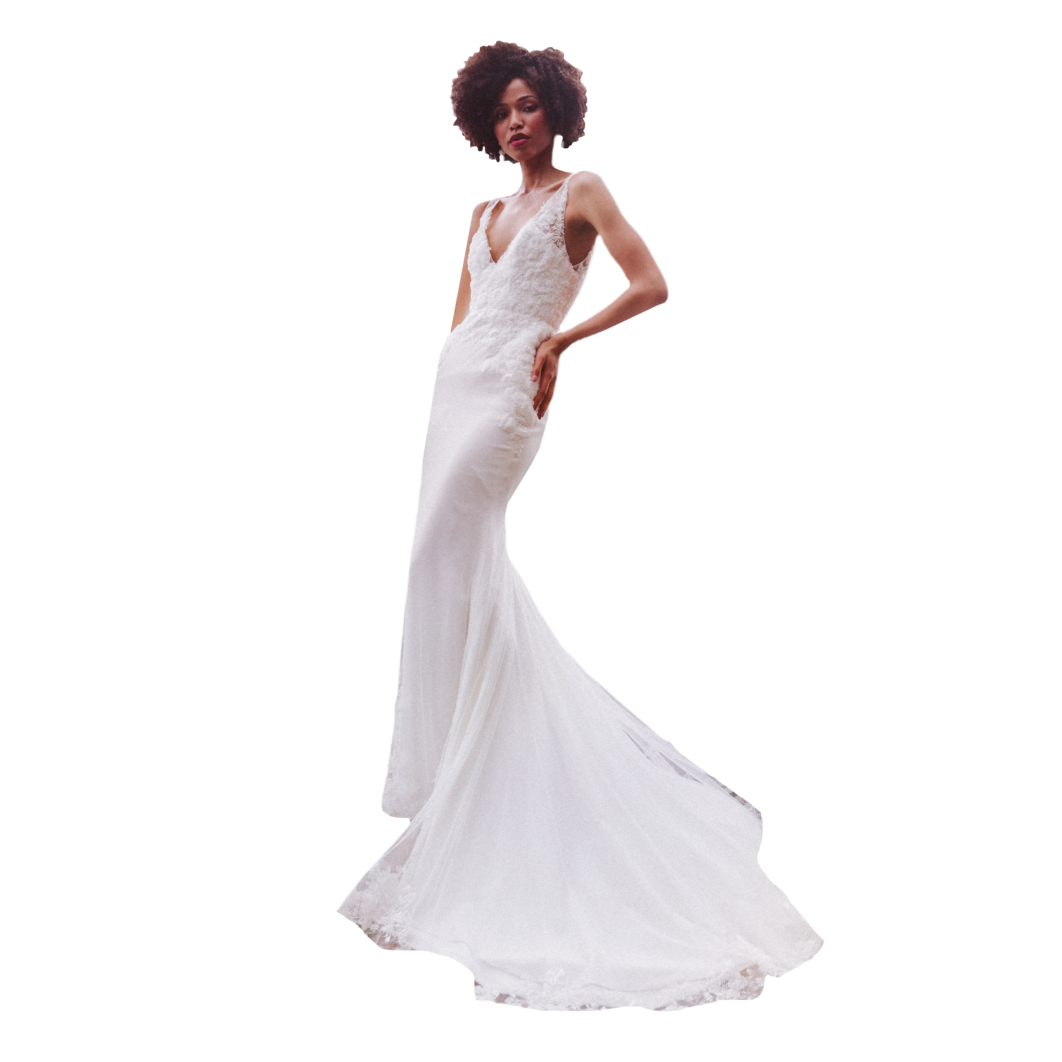 Woman in flowing white gown — book an energy healing session in Detroit